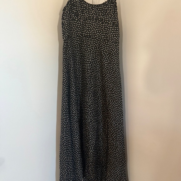 Doen Silk Blend Midi Dress in Polka Dot, Size M - Picture 8 of 13